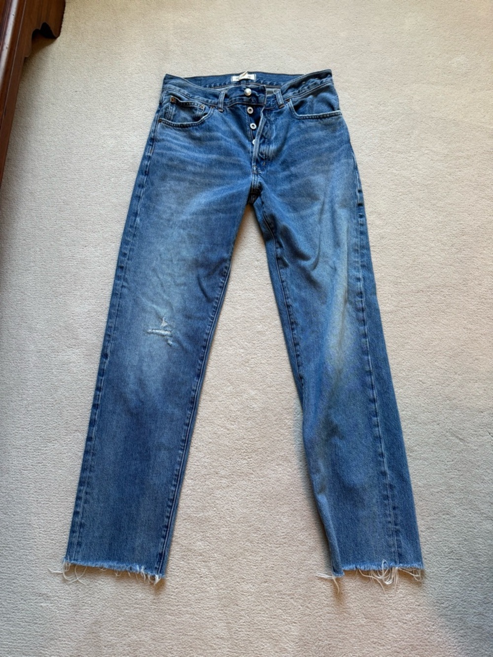 Madewell Dean Easy Straight Jean